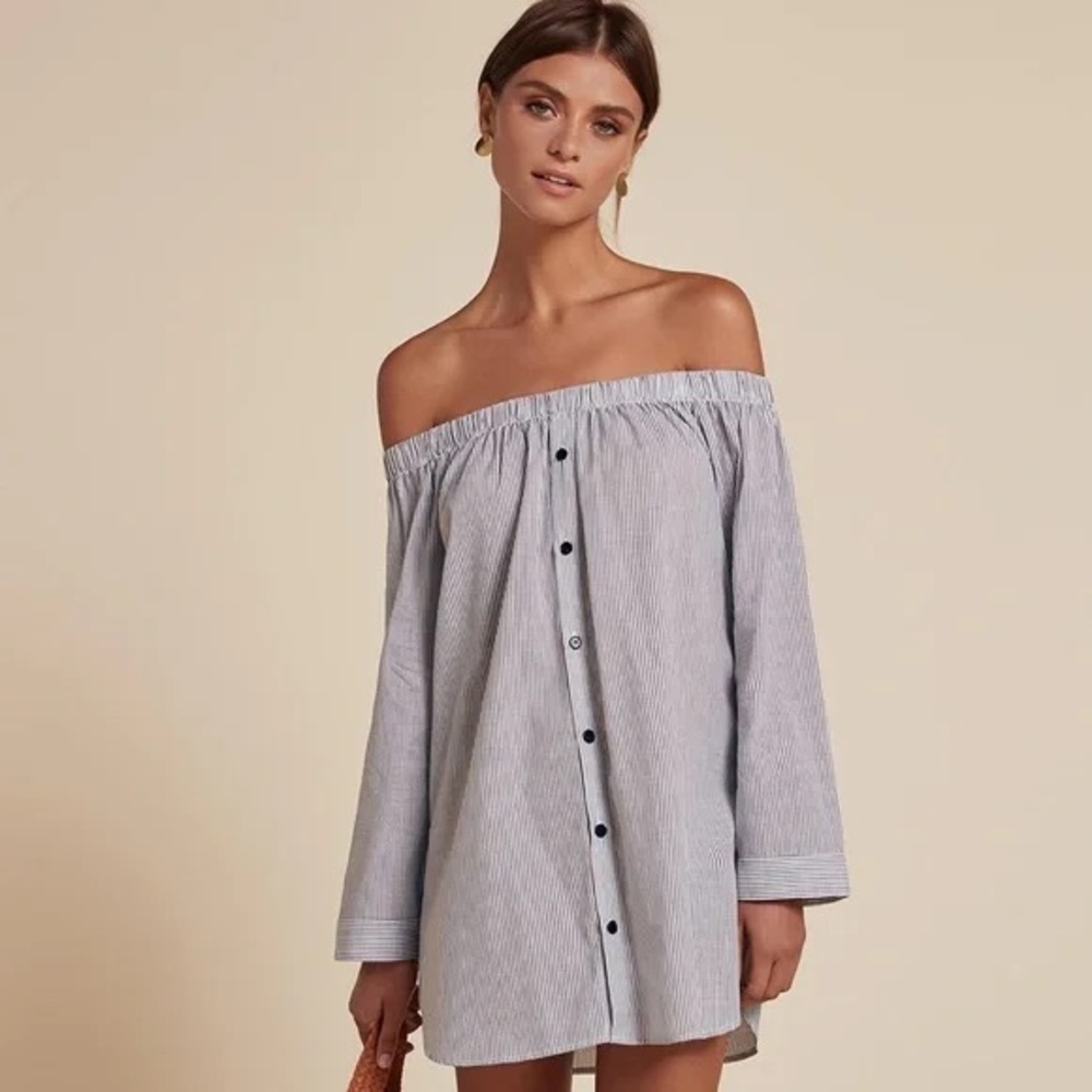 Reformation Striped Dress